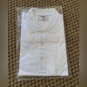 Gorman Associates White Polo Shirt Large